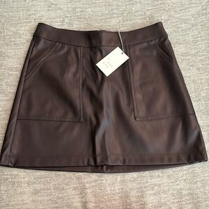 Target Leather Skirt